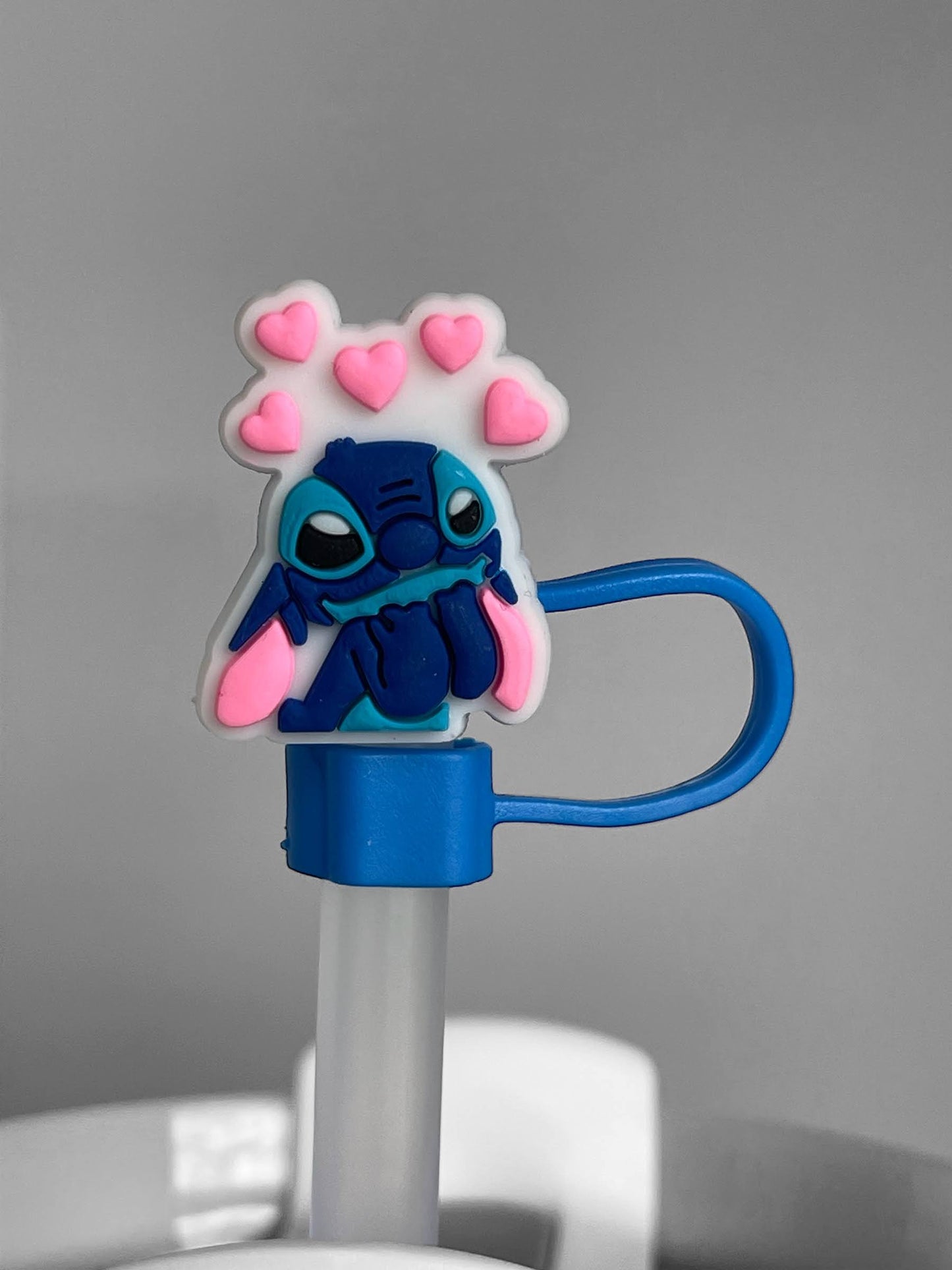 Stitch - Straw topper cover for 40oz Quencher tumbler. Fits Stanley V1 and H2.0 and all Dupes