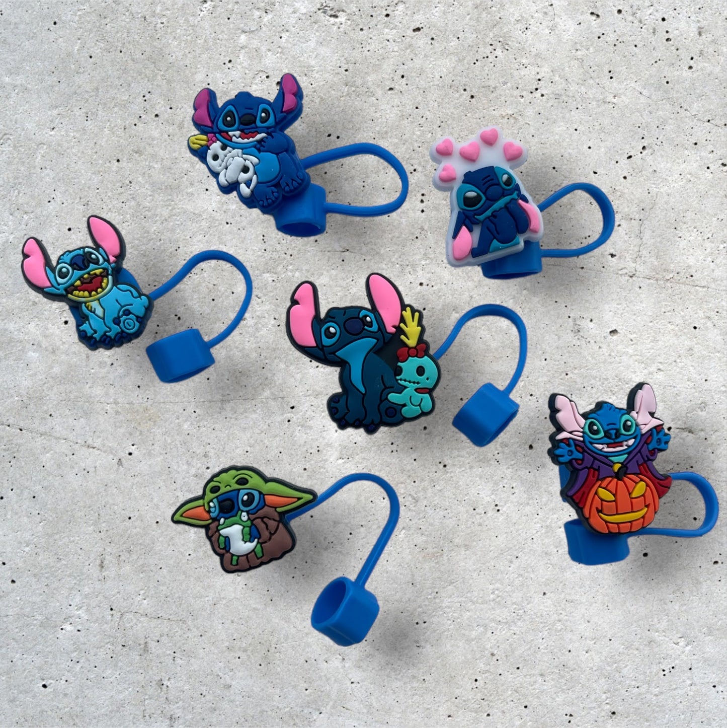 Stitch - Straw topper cover for 40oz Quencher tumbler. Fits Stanley V1 and H2.0 and all Dupes