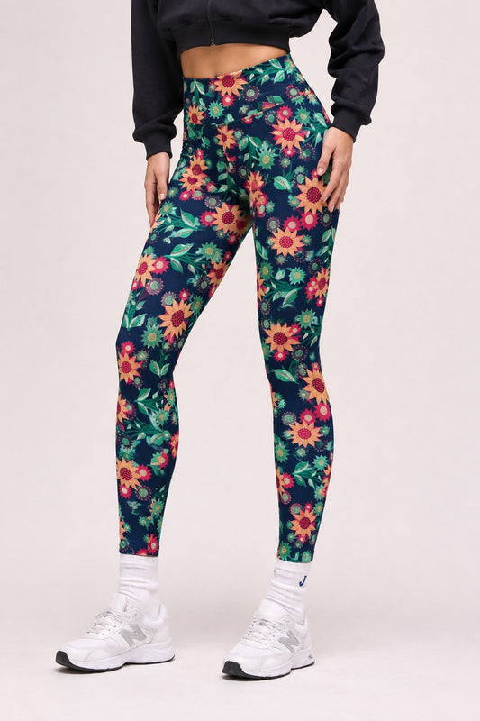 Buccleuch Studios x Shimena WildflowerHigh-Waisted Leggings
