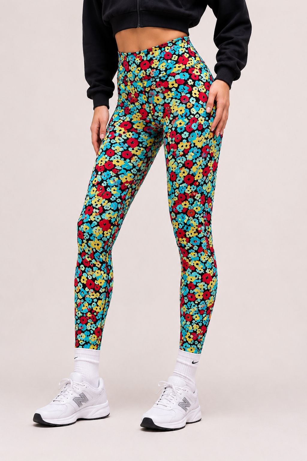 Buccleuch Studios x Shimena Wildflower Pop High-Waisted Leggings